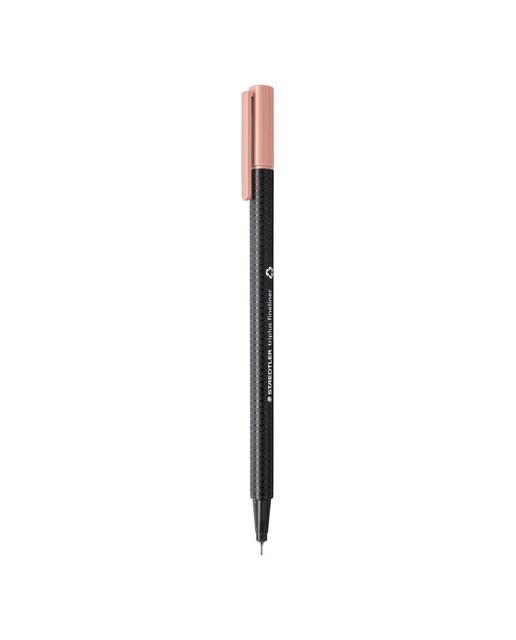 Marcadores Staedtler fineliner da mesma cor Rosa antigo-1