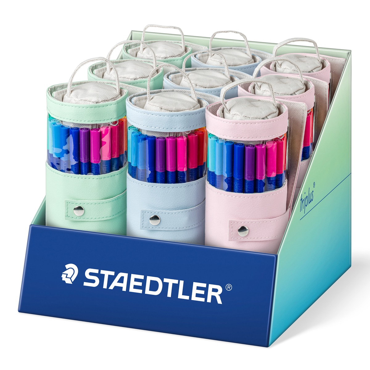 Marcadores STAEDTLER de 20 Cores, Cores Variadas Multicolor-3