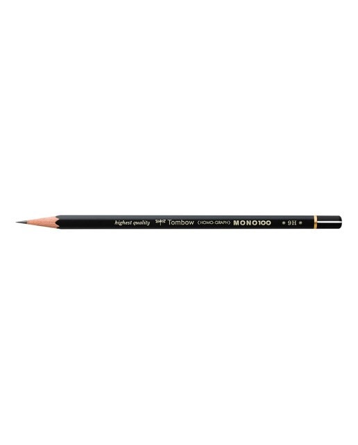 Lápis de grafite Premium MONO 100 Dureza 9H 1