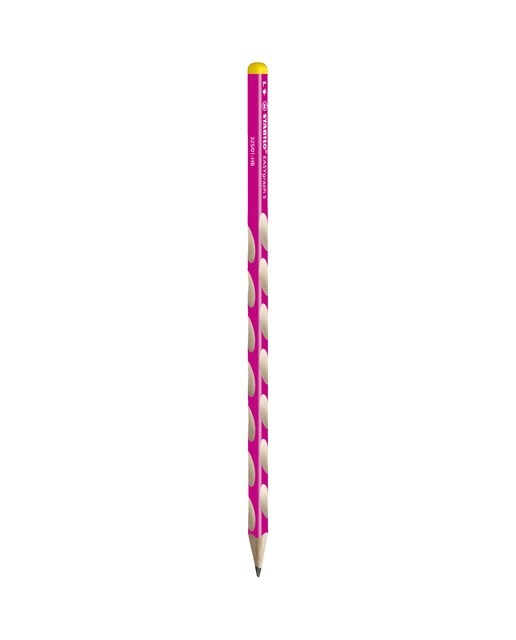 Lápis Ergonómico para Esquerdinos EASYgraph S - Rosa Rosa-1