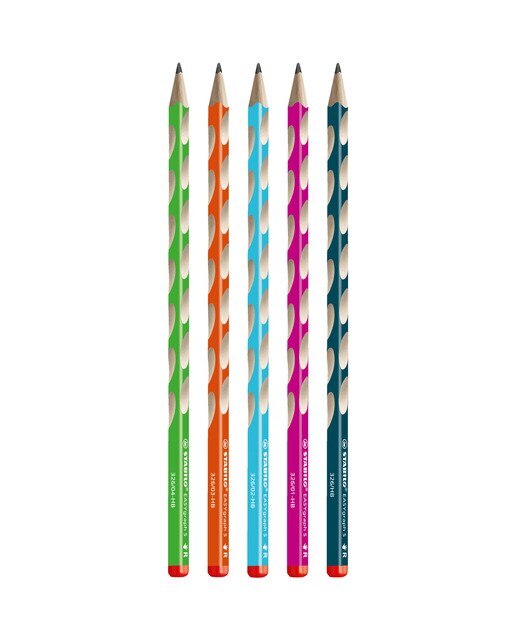 Lápis Ergonómico para Destros EASYgraph S - Rosa Rosa-2