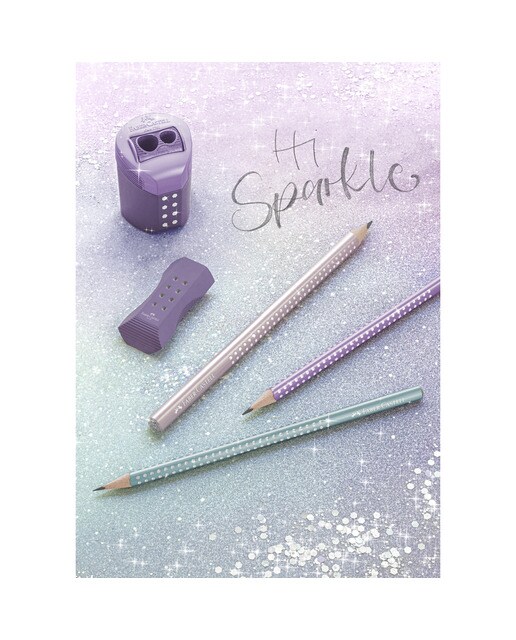 Lápis de Grafite Sparkle - Violeta Metálico Violeta-2