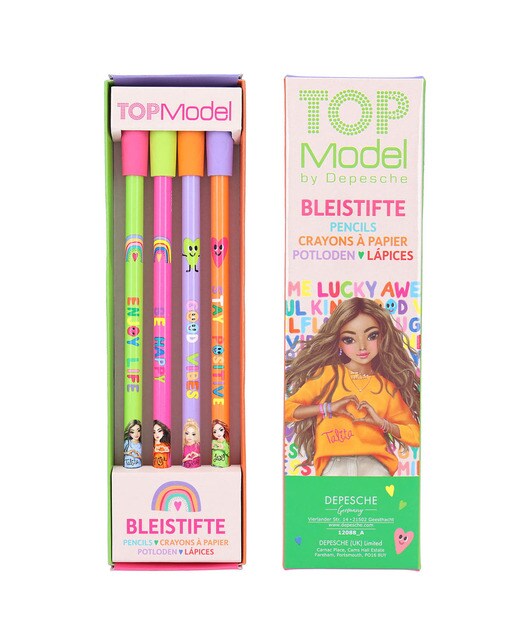 Lápis com borracha TOPModel Depesche 5