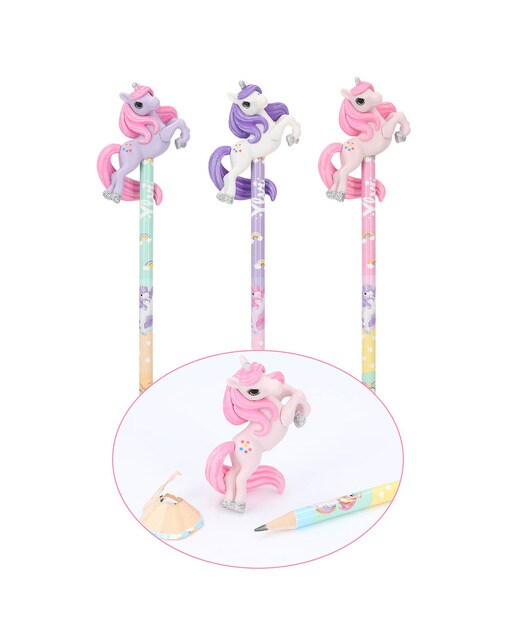 Lápis com figuras 3D sortidas Ylvi Depesche 1
