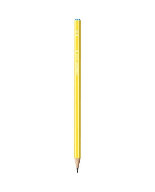 Caixa com 12 Lápis Escolar Hexagonal Pencil 160 - Amarelo Amarelo-1