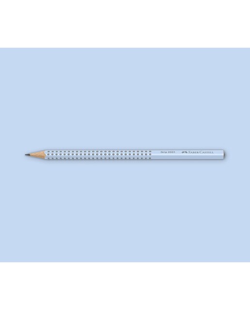Lápiz Grip HB triangular ergonómico Faber-Castell sky blue Sky Blue-4