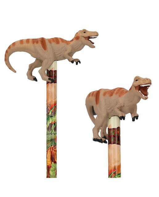 Lápis com figura de dinossauro Dino World 3