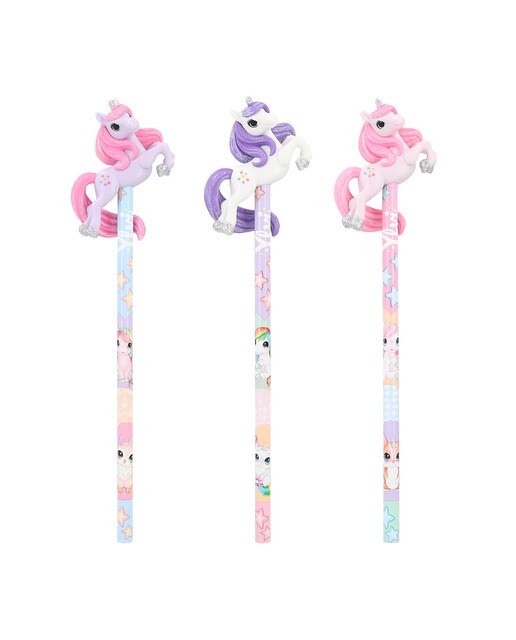 Lápiz con figurita unicornio Ylvi 2