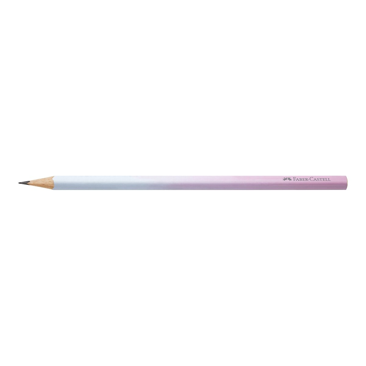 Lápiz ergonómico triangular dureza B Faber-Castell gradiente de color Blushing Sky 2