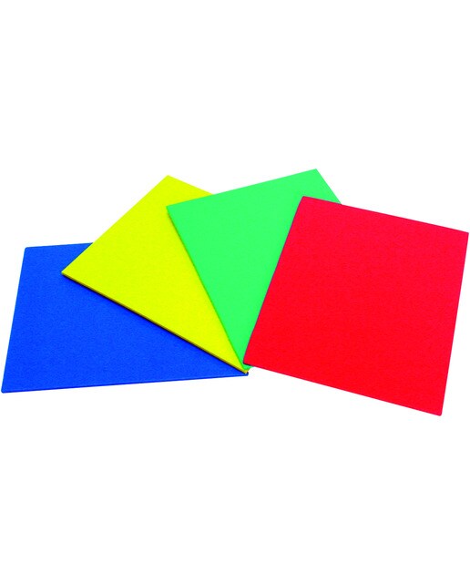 Imagen 0 de Caucho en Plancha 25x20cm Multicolor