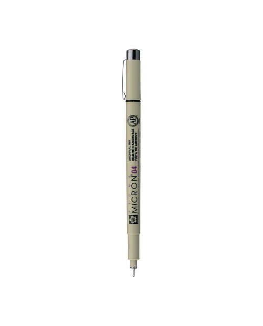 Caneta de Feltro Pigma Micrómetro Preto 04 - Multicolor 2