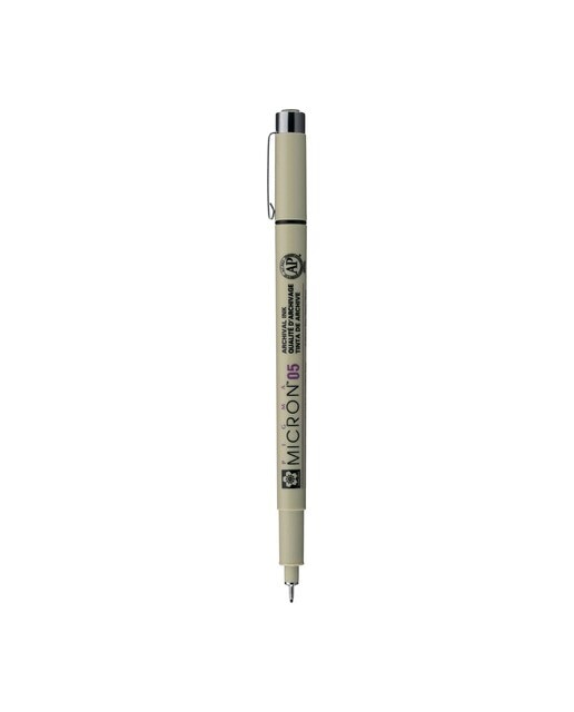 Caneta de Feltro Pigma Micrómetro Preto 05 - Multicolor 2