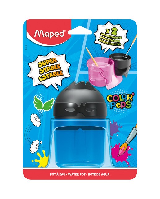 Bote para Agua Super Héroes Color' Peps Maped Rosa / Azul-1