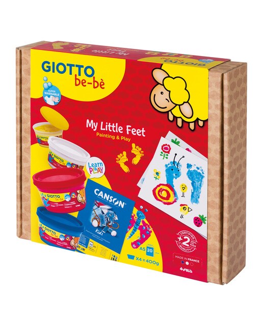 Conjunto Criativo My Little Feet Be-bè Multicolor-2
