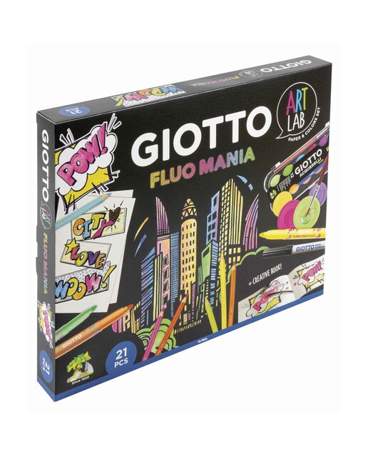 Imagem 0 de Laboratório de arte Fluo Mania Giotto