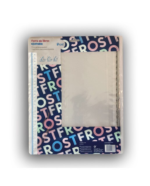 Imagem 0 de Pack de 5 Forros Ajustáveis Frost transparente 29 x 55 cm
