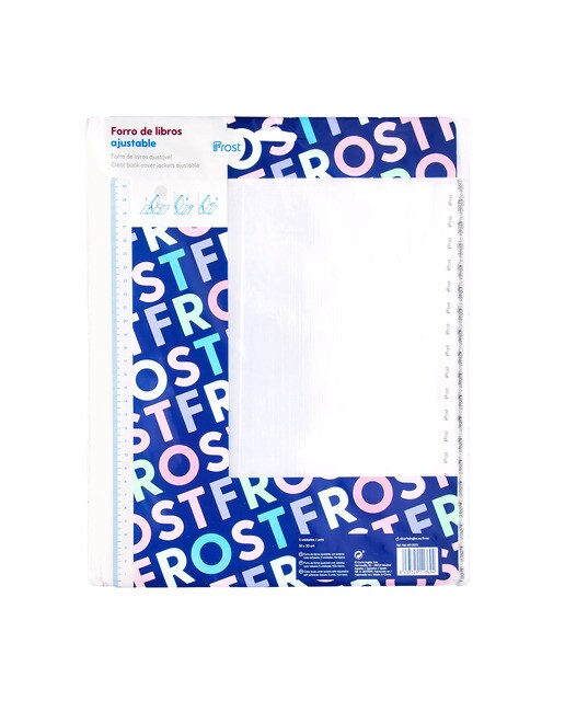 Imagen 0 de 5 Forros Ajustables Frost transparente 30x52cm