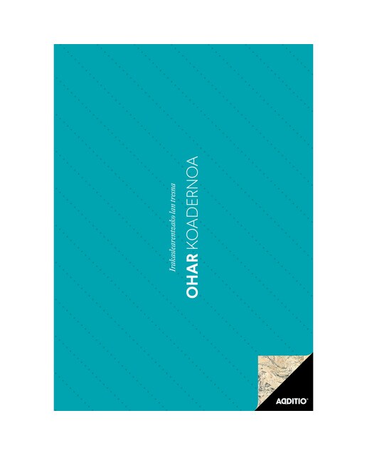 Caderno de Notas Água-marinha Euskera 1