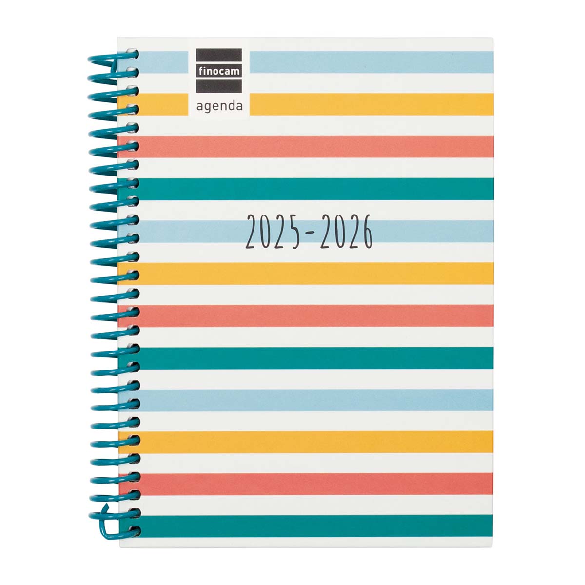 Imagen 0 de Agenda curso 2025-2026 Diva 1/8-120x164 mm semana vista horizontal Colors Finocam multilingüe