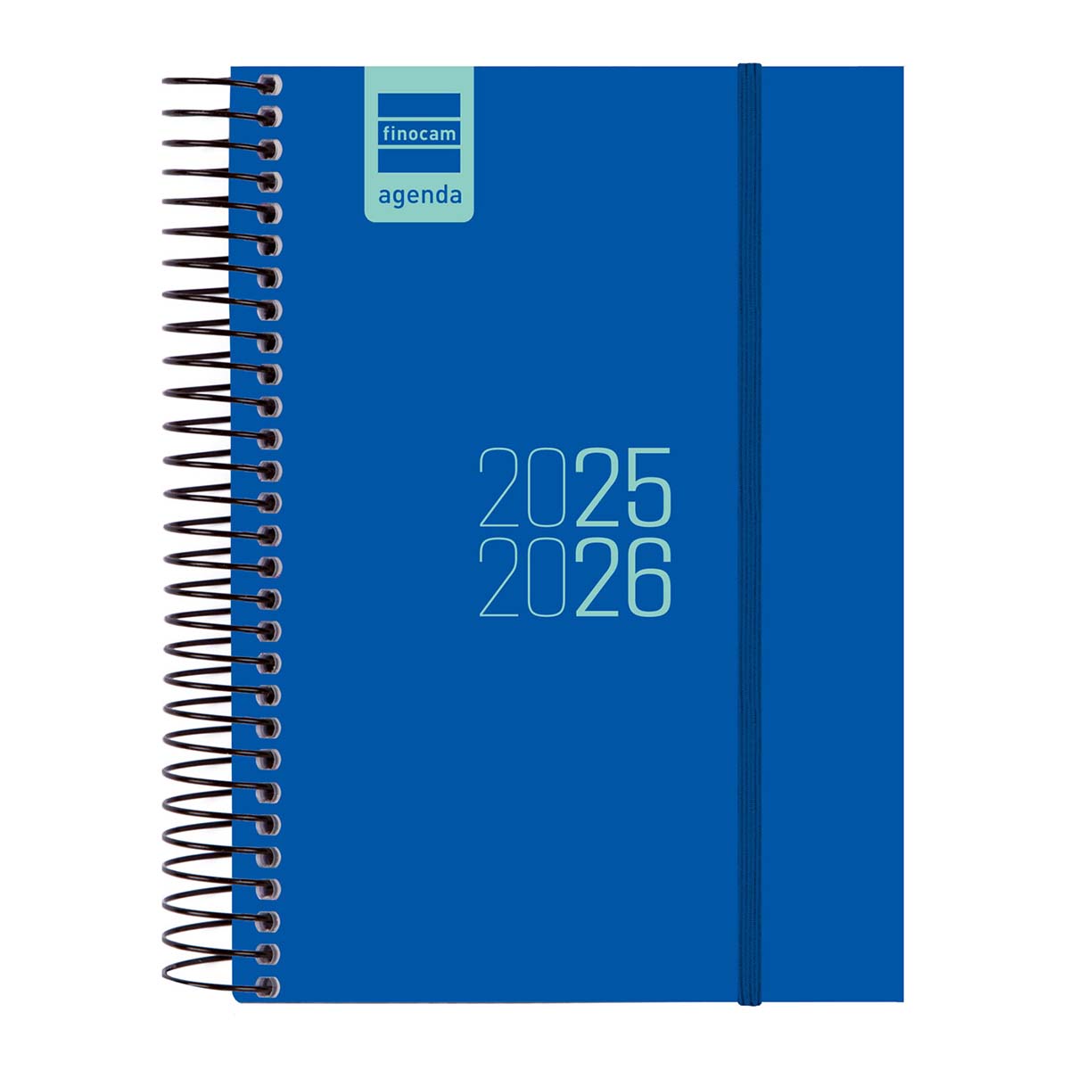 Agenda curso 2025-2026 Espir E8-120x171 mm 1 dia página Finocam azul Azul-1