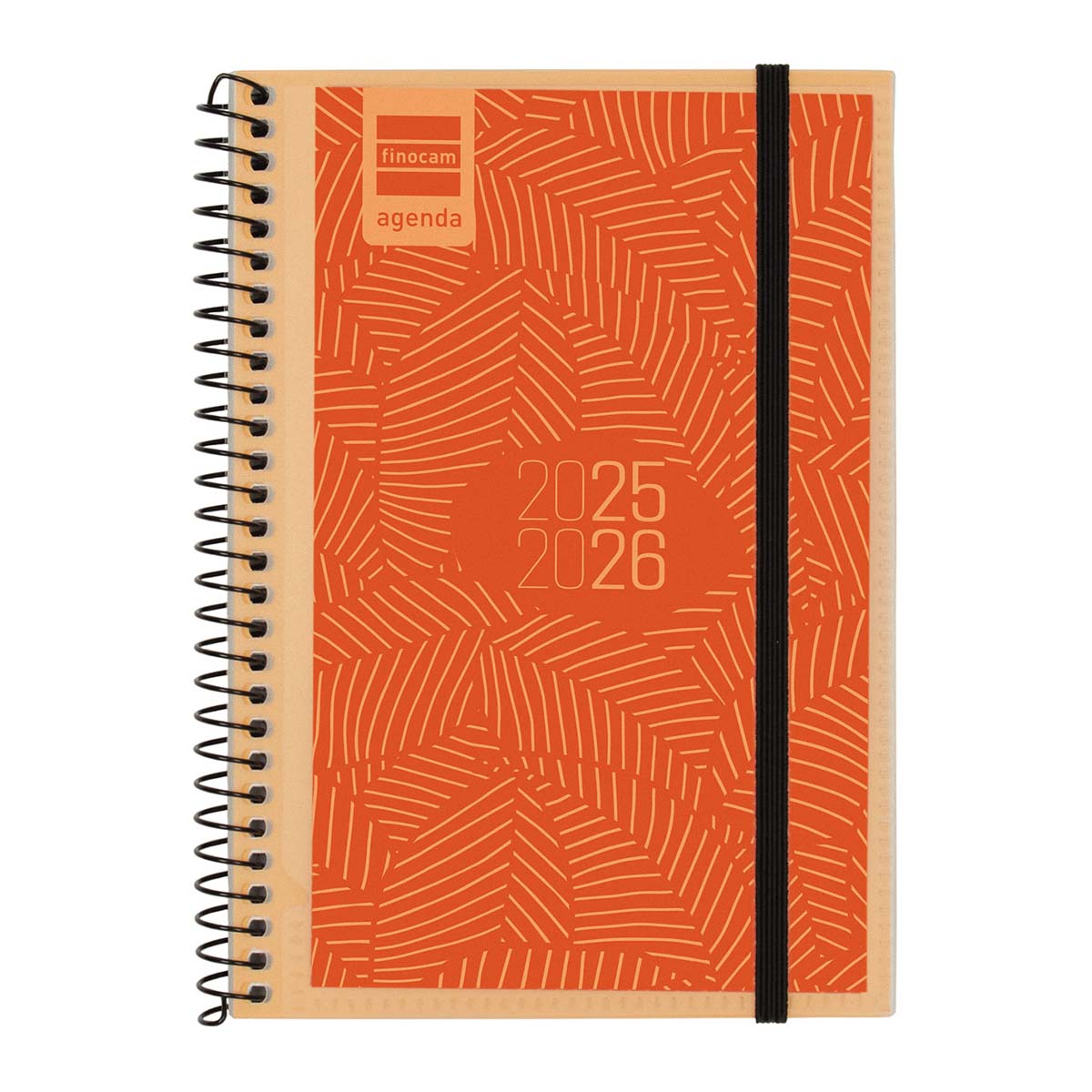 Agenda curso 2025-2026 Espir personalizable E8-120x171 mm semana vista horizontal Finocam Multicolor-1