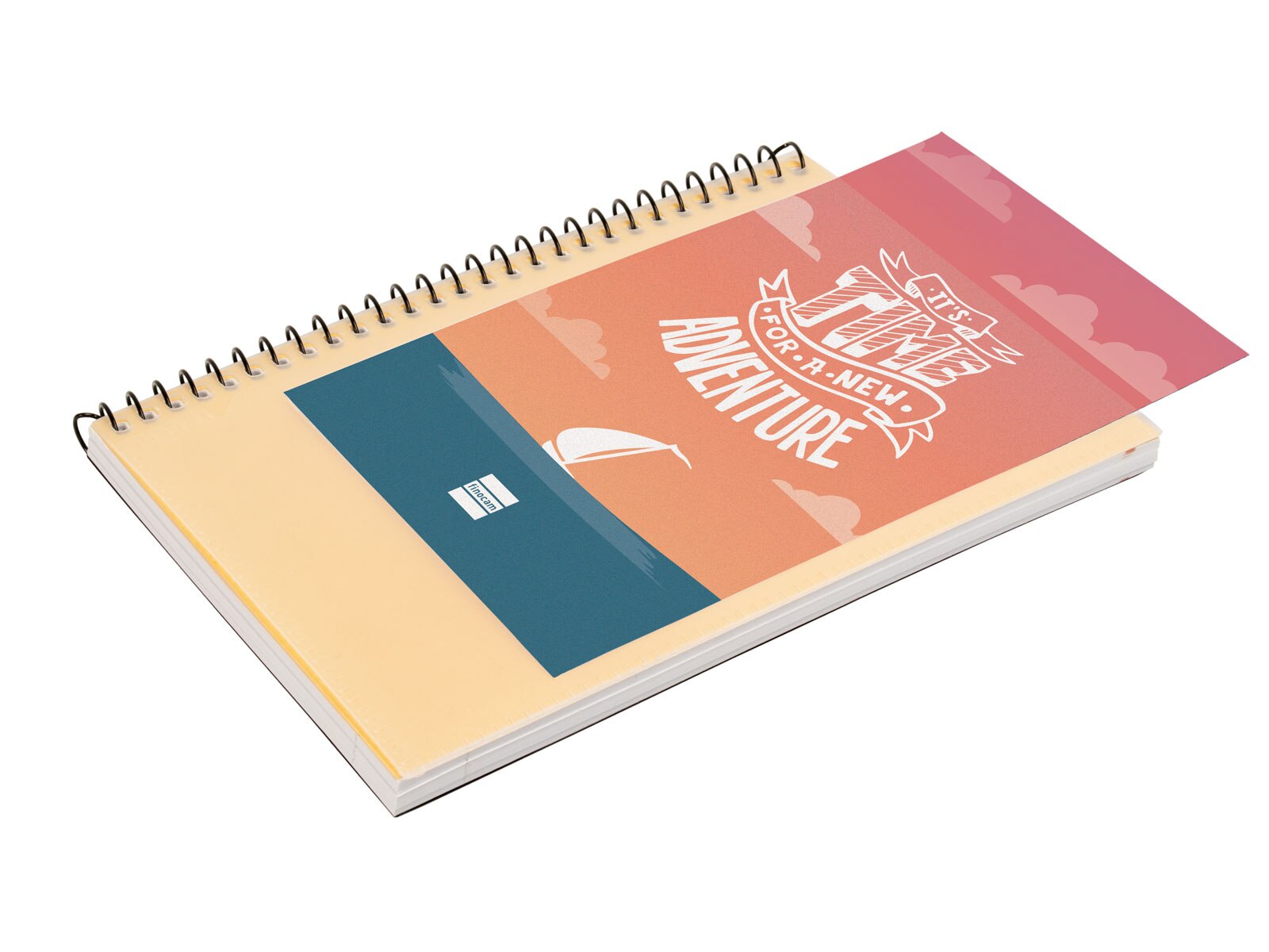 Agenda curso 2025-2026 Espir personalizable E8-120x171 mm semana vista horizontal Finocam Multicolor-6