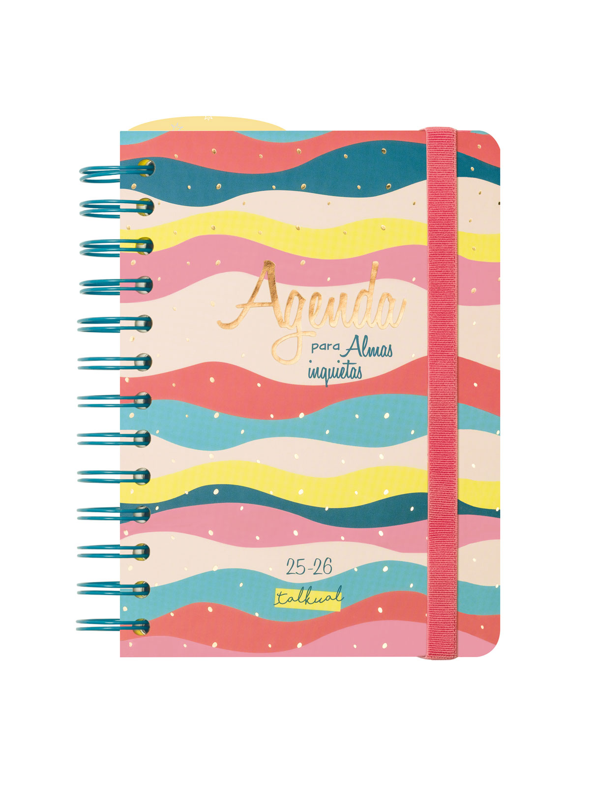 Imagen 0 de Agenda curso 2025-2026 Talkual 1/8-120x169 mm 1 día página Almas Finocam