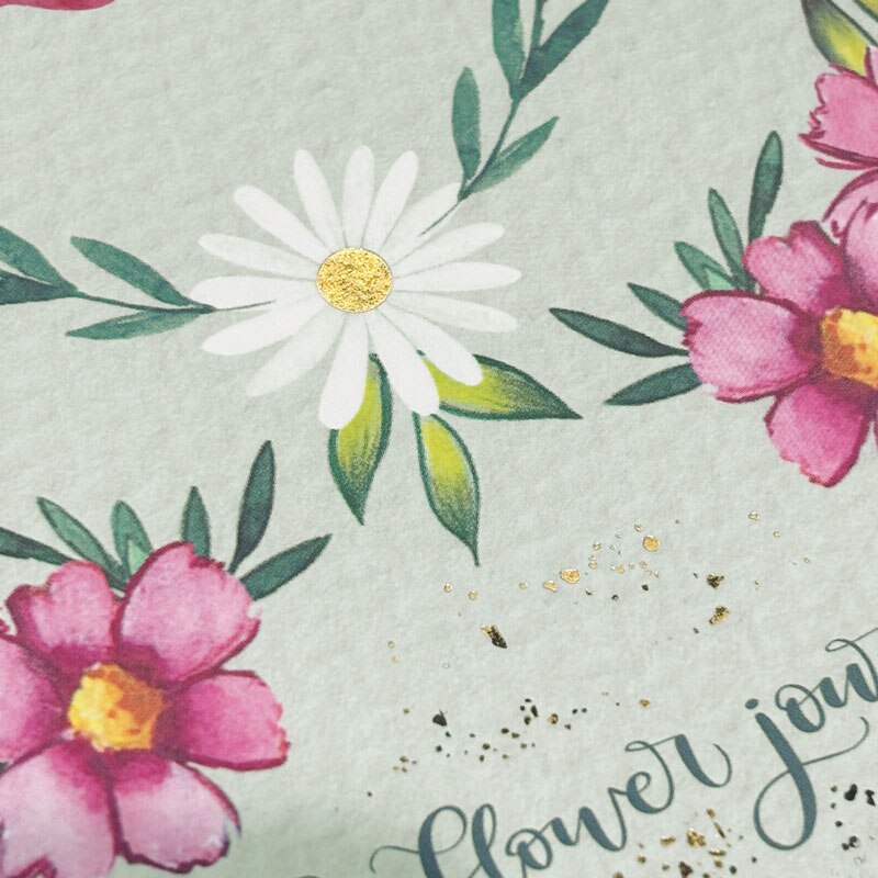 Agenda curso 2025-2026 The Flower Journal E10-155x212 mm semana vista horizontal Finocam verde Verde-9