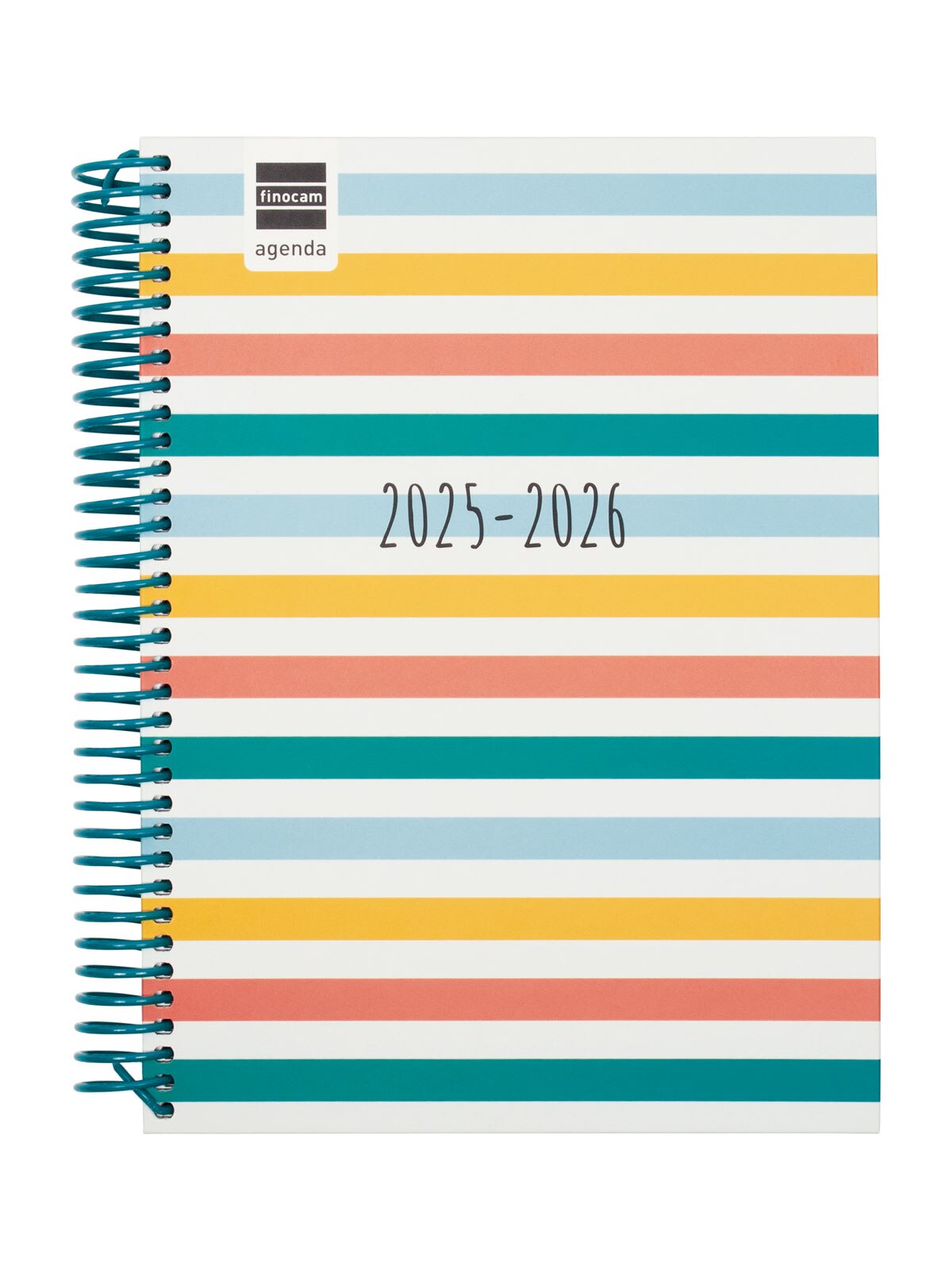 Agenda curso 2025-2026 Diva 1/4-155x212 mm 1 día página Colors Finocam catalán multilingüe 1