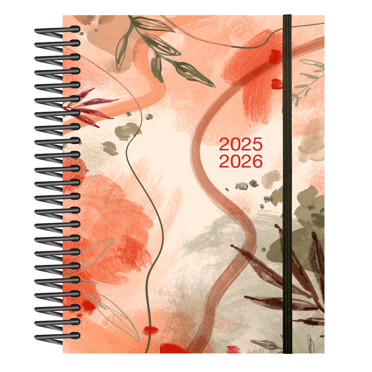 Agenda escolar 2025-2026 1 día por página A6 Student Sunset Senfort Catalán Multicolor-1