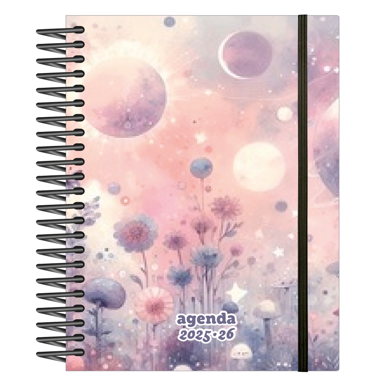Agenda escolar 2025-2026 1 día por página A6 Student Garden Planet Senfort Multicolor-1