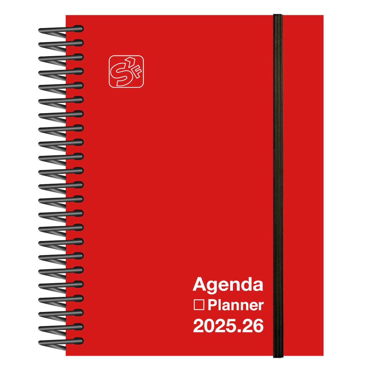 Imagem 0 de Agenda Escolar  2025-2026 1 Dia por Página A6  Student Unicolor Vermelho Senfort