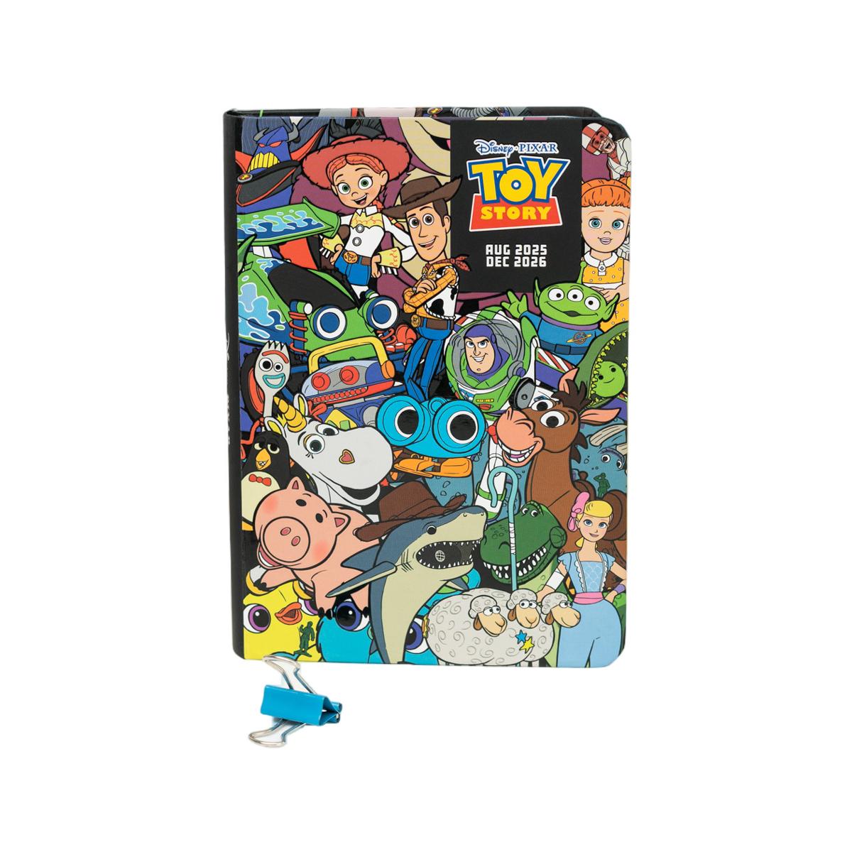 Agenda escolar 2025/2026 semana vista pocket 17 meses Disney Pixar Toy Story 30 aniversario Erik azul Azul / Negro-9