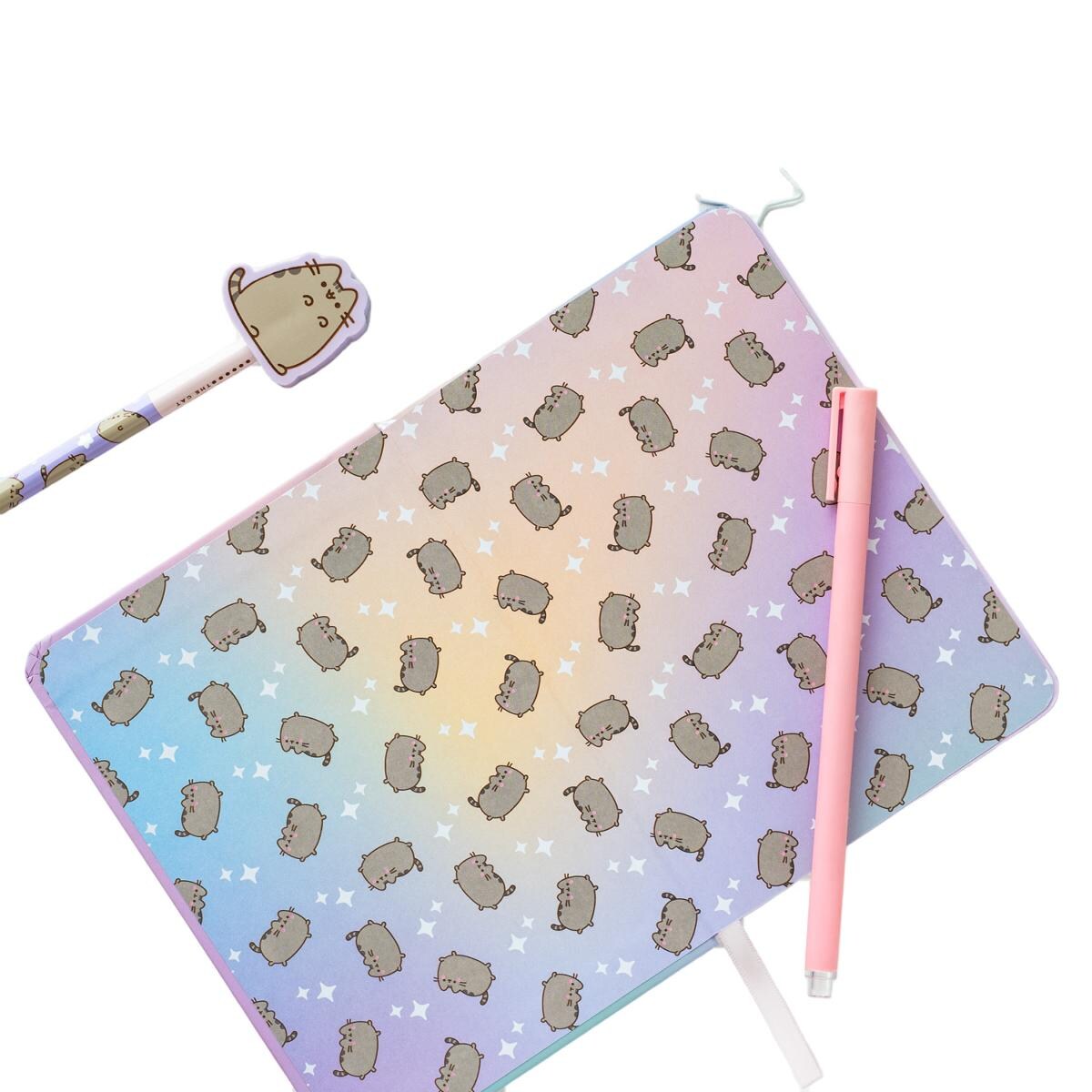 Agenda escolar 2025/2026 semana vista pocket 17 meses Pusheen Erik rosa 7