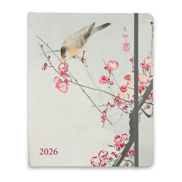 Imagen 0 de Agenda 17 meses 2025/2026 semana vista Idole Ohara Koson Kokonote gris