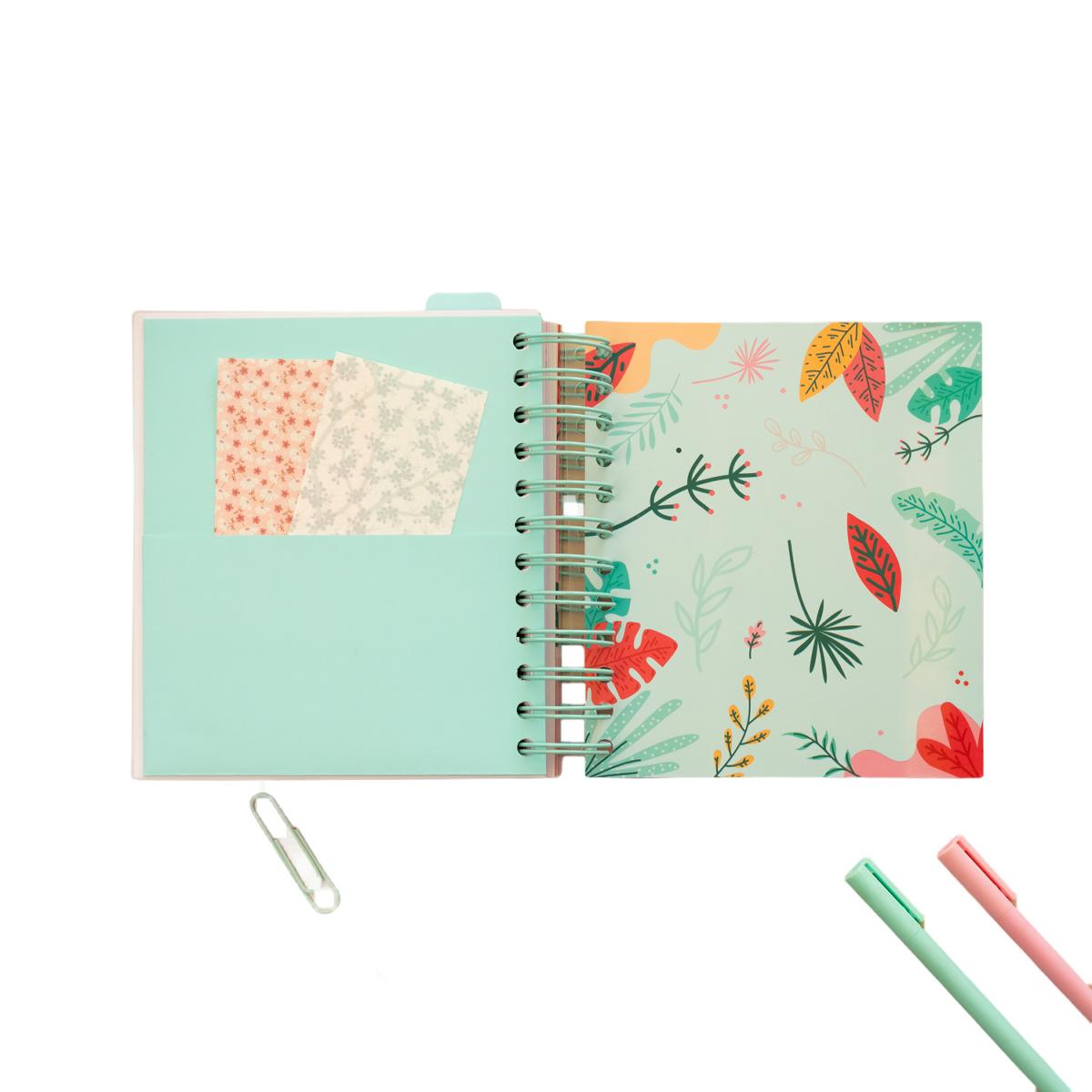 Agenda escolar 2025/2026 día página M 11 meses Amelie Erik azul Azul / Rosa-6