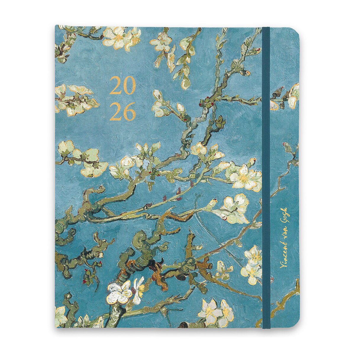 Imagem 0 de Agenda 17 Meses 2025/2026 Vista Semanal Idole Van Gogh Kokonote - Azul