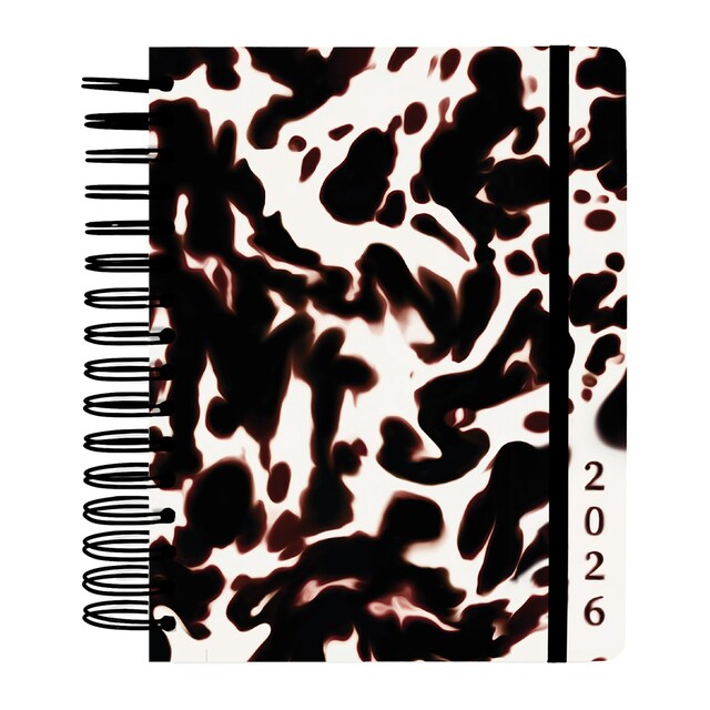 Imagen 0 de Agenda 17 meses 2025/2026 semana vista Noa Carey Kokonote marrón