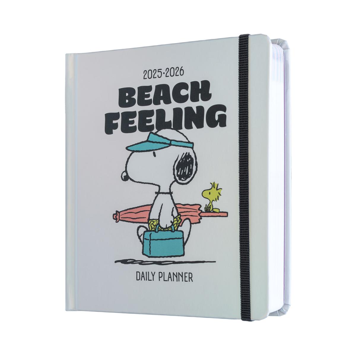 Imagen 0 de Agenda escolar 2025/2026 día página M con lomo 11 meses Snoopy Erik rosa