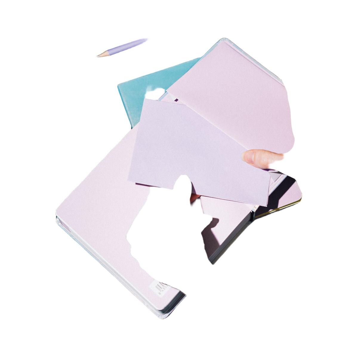 Agenda escolar 2025/2026 día página M con lomo 11 meses Snoopy Erik rosa Rosa / Negro-8