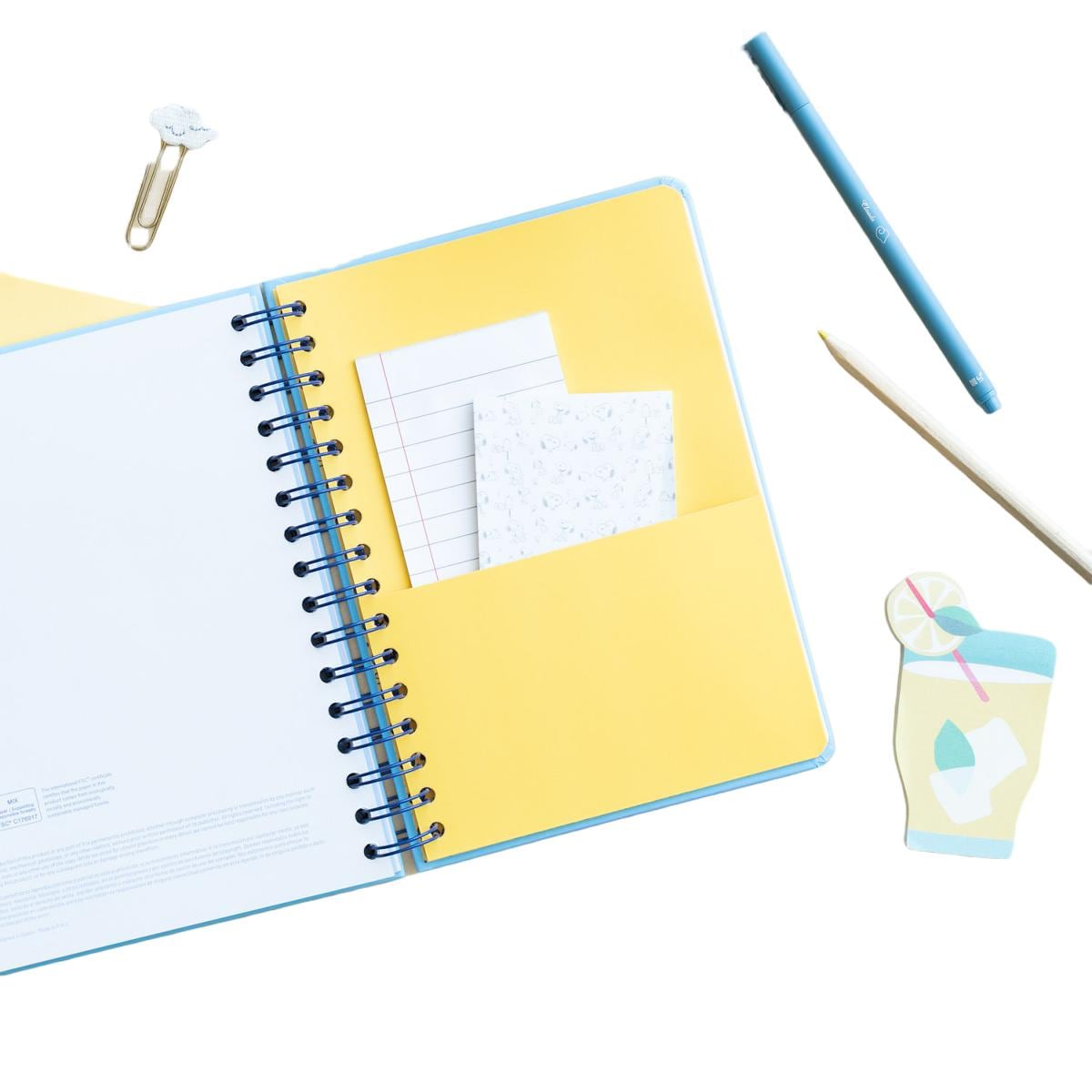 Agenda escolar 2025/2026 semana vista A5 12 meses Snoopy Erik azul Azul / Blanco-8