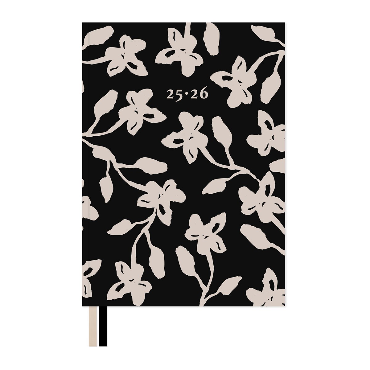 Agenda escolar 2025/2026 semana vista Vega Midnight dahlia Kokonote negro Negro / Beige-1
