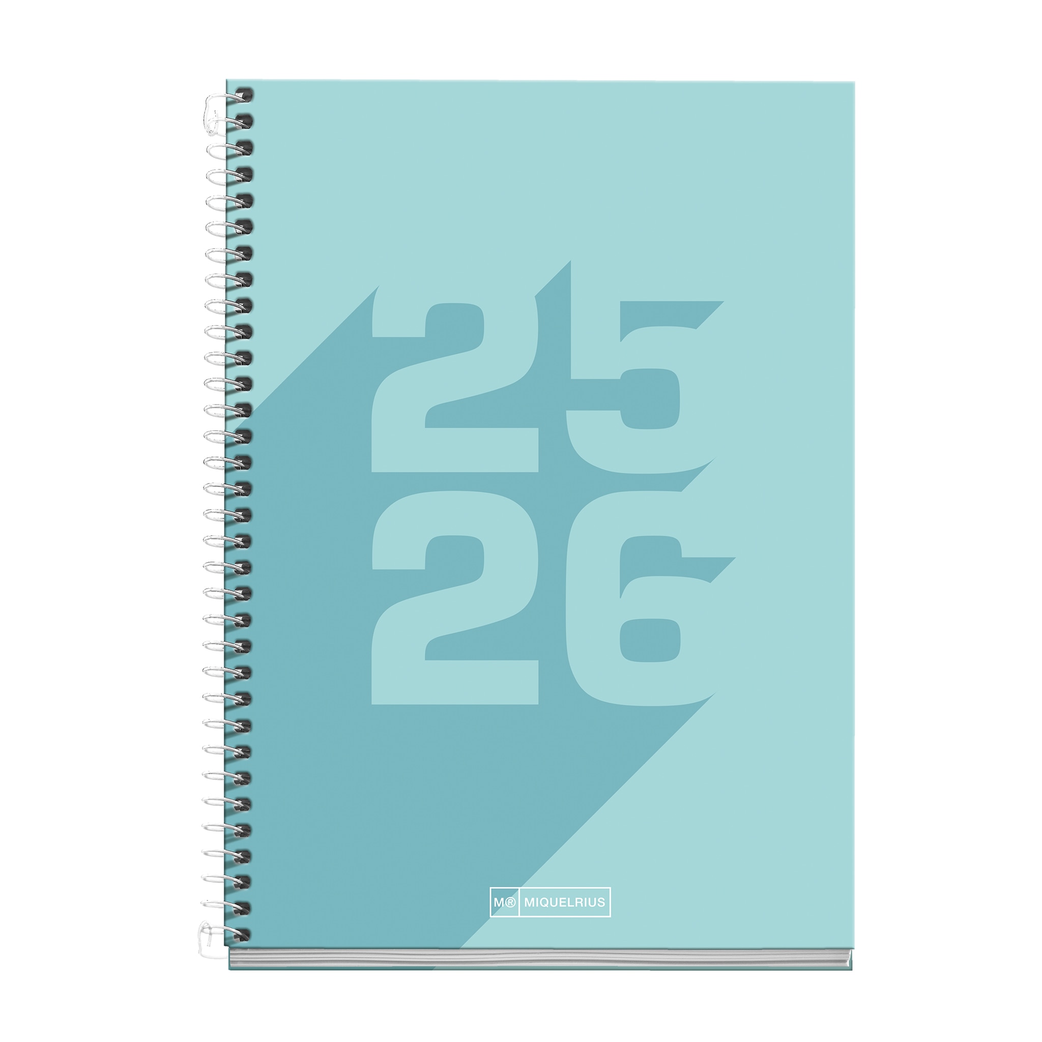 Imagem 0 de Agenda Escolar Plus Semana Vista Basic Azul 2025-2026 Miquelrius Castelhano