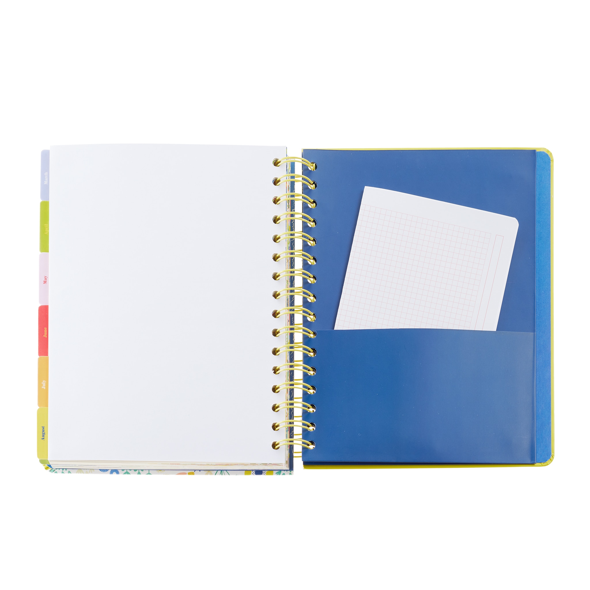 Agenda Escolar Plus Wire-O dia Página Spring Anne 2025-2026 Miquelrius multilingue Multicolor-6