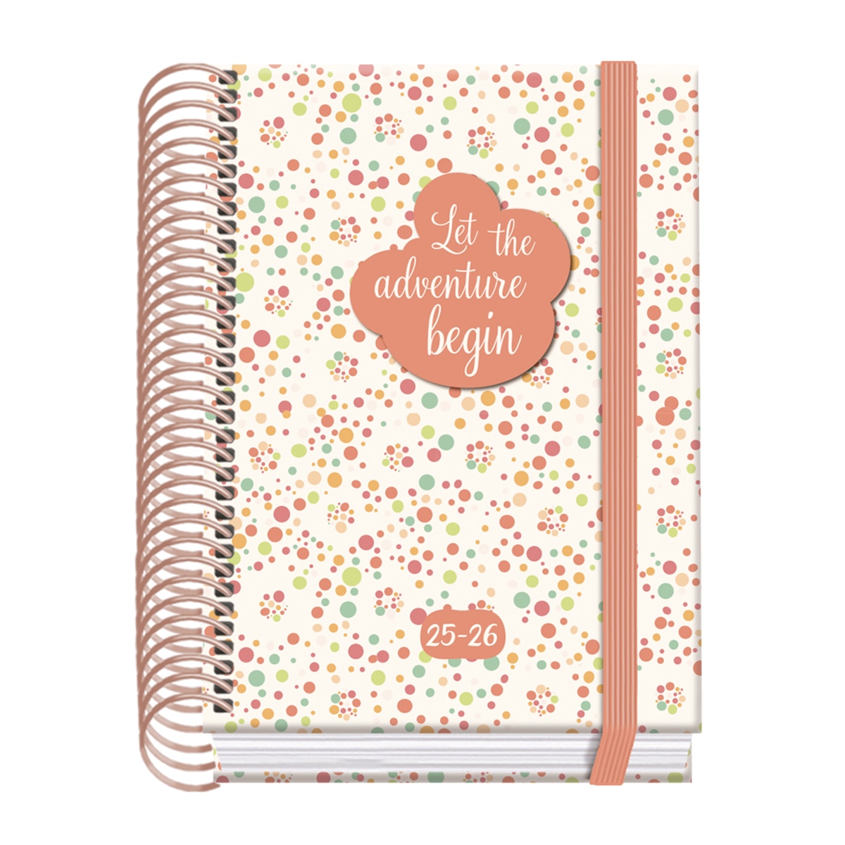 Imagem 0 de Agenda Escolar A6 Espiral 1 Dia por Página Prime Dohe Bubbles Bilingue