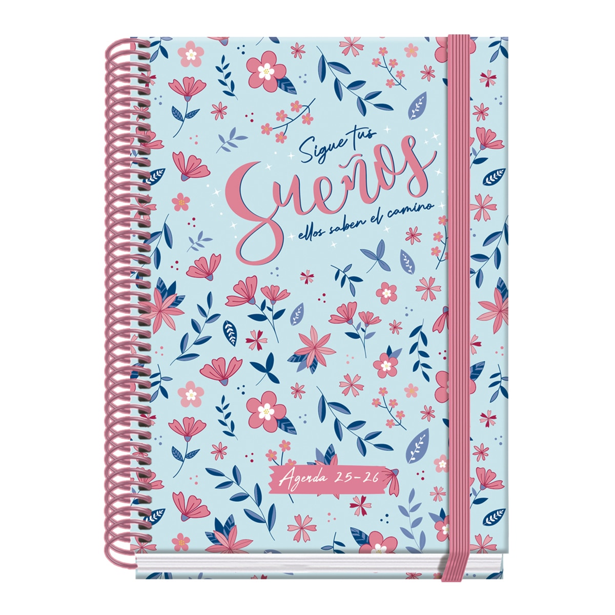 Imagem 0 de Agenda Escolar A5 Espiral Vista Semanal Prime Dohe Blossom Bilingue