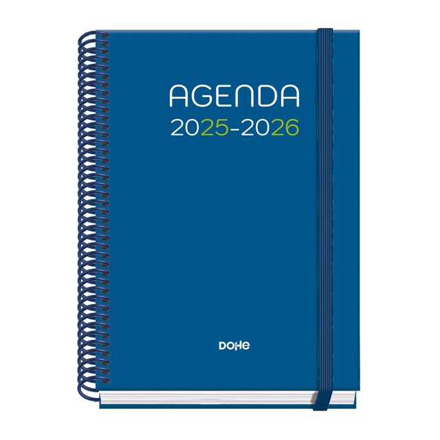 Imagen 0 de Agenda escolar A5 espiral semana vista prime Dohe logic bilingüe.