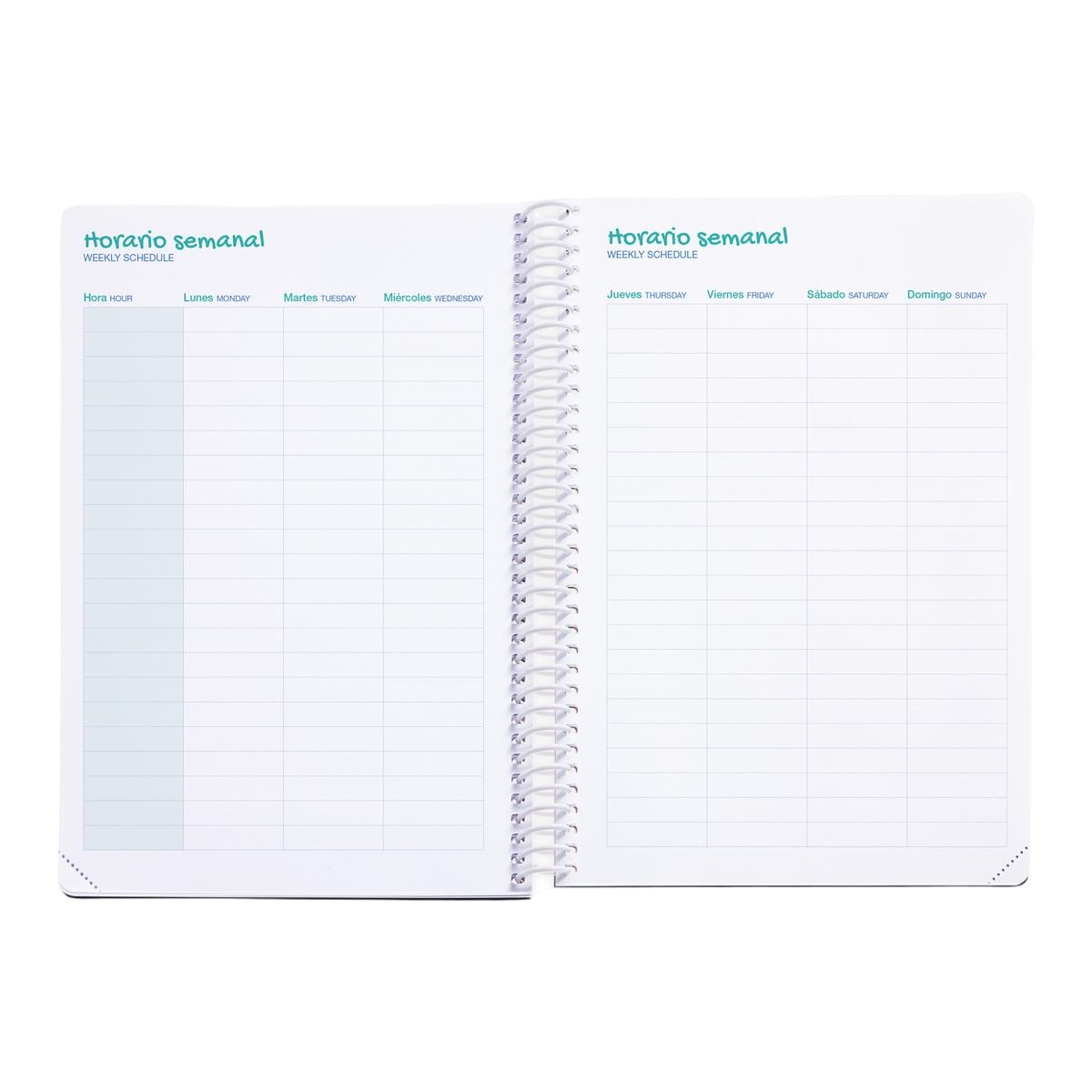 Agenda Escolar Plus Semana Vista Cats 2026-27 Miquelrius Multicolor-4