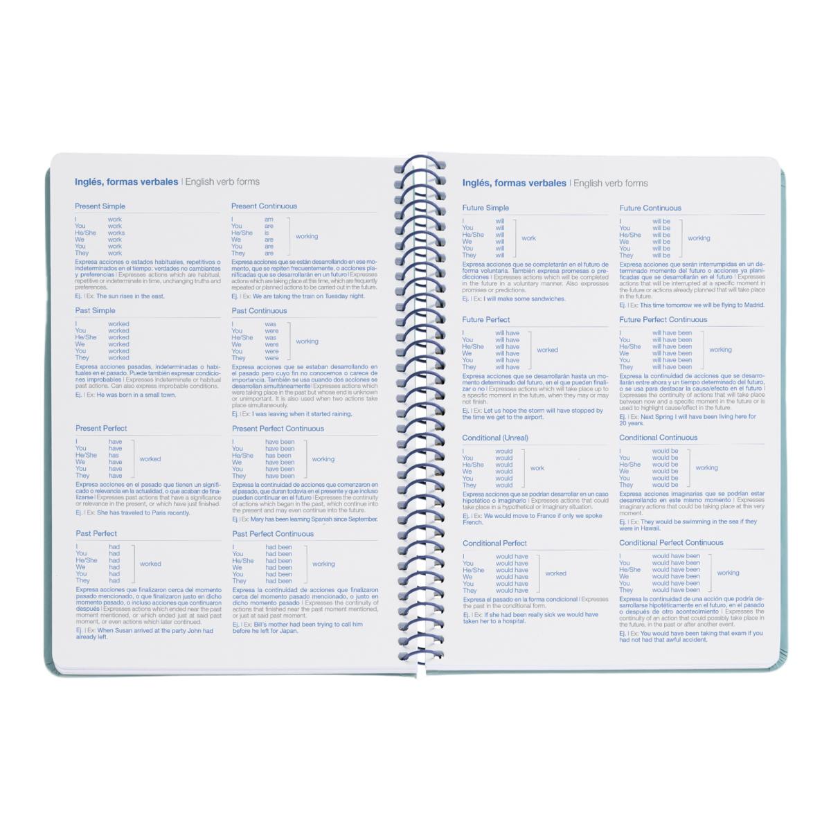 Agenda Escolar Plus Semana Vista Basic Marino 2026-27 Miquelrius Azul marino-4