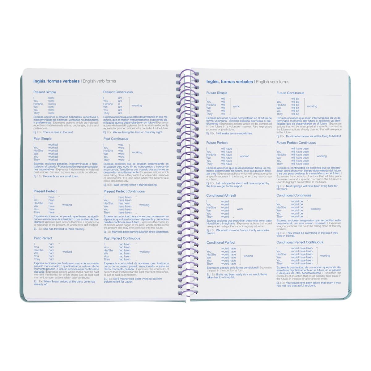 Agenda Escolar Plus Dia Página Basic Lilás 2026-27 Miquelrius Lilás-4